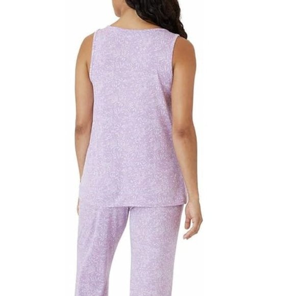 NWT Eddie Bauer Women's 4 Piece Pajama Sleep Set Orchid Size S $60 H362 - Picture 5 of 5